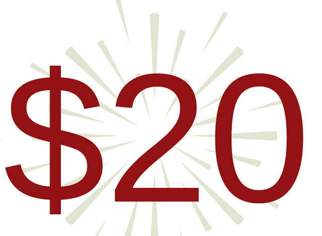 Just $20