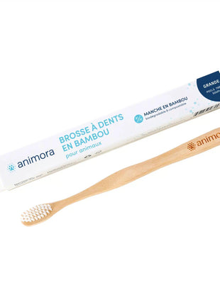 animora Bamboo Toothbrush for Pets
