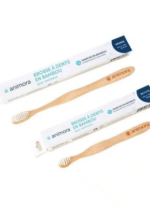 animora Bamboo Toothbrush for Pets