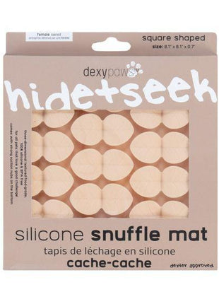 DexyPaws Hide + Seek Silicone Slow Feeder & Snuffle Mat
