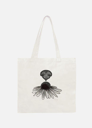 Nose Print Cotton Tote