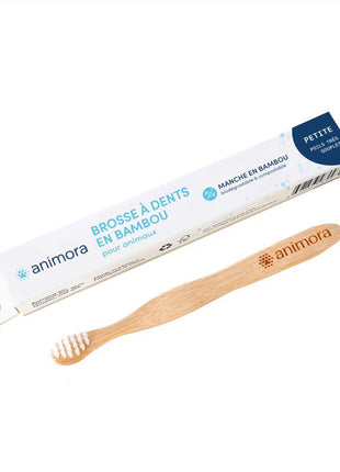 animora Bamboo Toothbrush for Pets