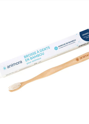 animora Bamboo Toothbrush for Pets