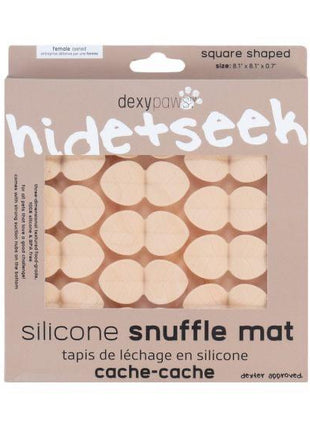 DexyPaws Hide + Seek Silicone Slow Feeder & Snuffle Mat
