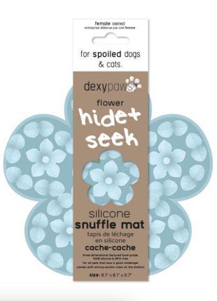 DexyPaws Hide + Seek Silicone Slow Feeder & Snuffle Mat