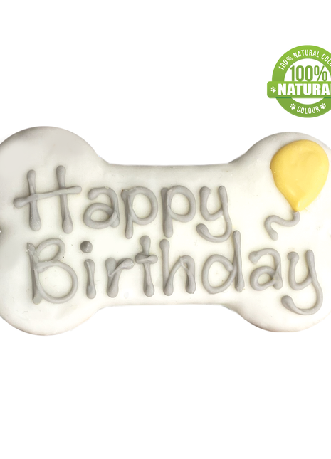 Bosco and Roxy's Happy Birthday Cookies (Assorted Colours)