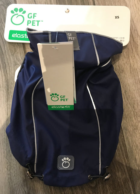 GF Pet Reversible Raincoat NAVY XS
