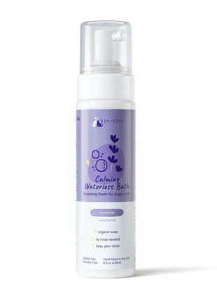 kin+kind Calming Lavender Waterless Bath for Dogs & Cats