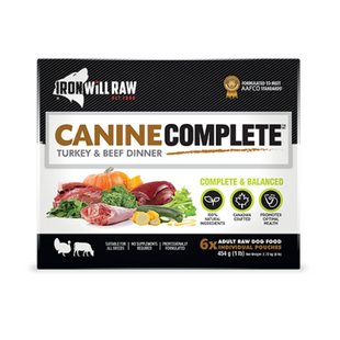 Iron Will Raw Canine Complete Raw Food for Dogs