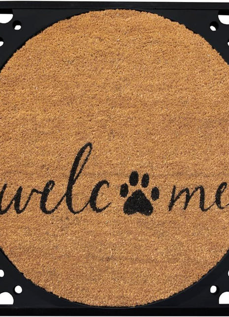 4 Cats & Dogs Welcome + Paw Mat
