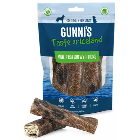 Gunni's Taste of Iceland Fish Treats for Dogs