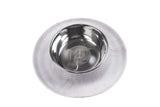 Messy Mutts Silicone Feeder with Stainless Bowl Medium