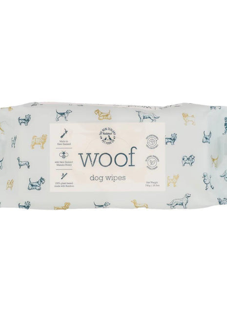 THE NEW ZEALAND Natural Pet Food Co woof dog wipes