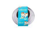 Messy Mutts Silicone Feeder with Stainless Bowl Medium