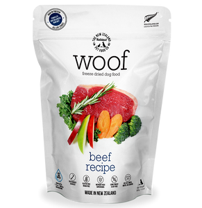 The New Zealand Natural Pet Food Co WOOF Freeze Dried Raw Dog Food