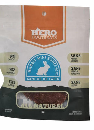 Hero Dog Treats Mini Bones (100 pc)