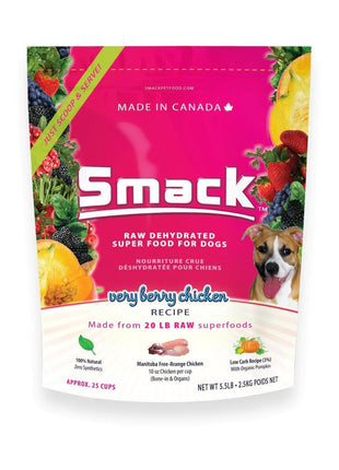 Smack Raw Dehydrated Superfood for Dogs