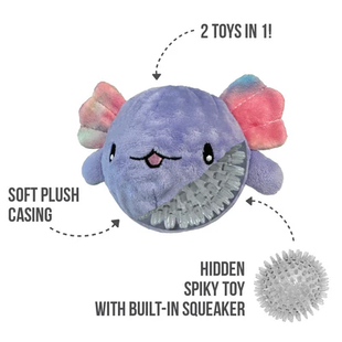 fouFIT Fuzzy Wuzzy Spiker Toys