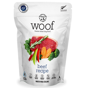 The New Zealand Natural Pet Food Co WOOF Freeze Dried Raw Dog Food