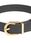 Slate Grey / Vegan Leather Collar / Large