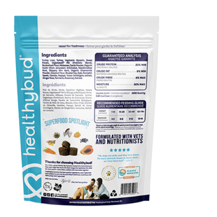 HealthyBud Dog Treat & Meal Topper