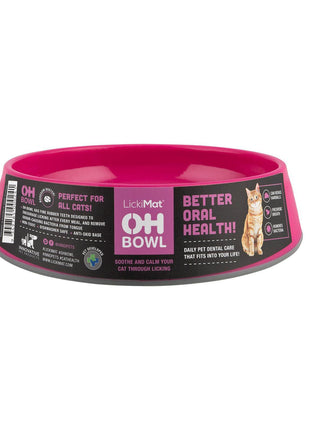 LickiMat Oh Bowl - Oral Health Bowl for CATS