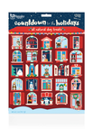 Holidays Advent Calendar With Peanut Butter Treats