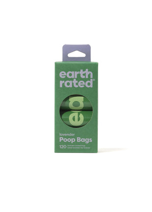 Earth Rated Eco-Friendly Poop Bag 8 Rolls 120 SCENTED
