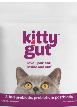 KittyGut Digestive & Immune Support Supplement for Cats