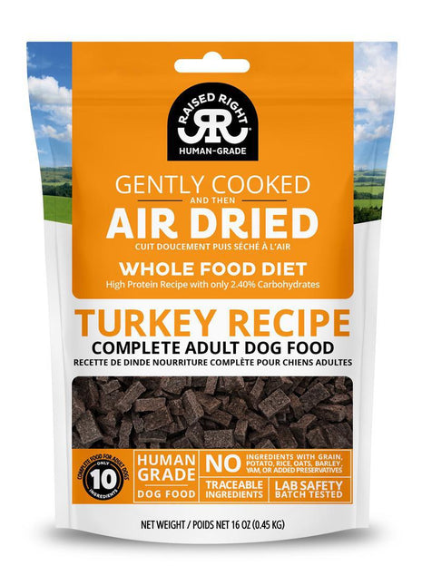 Raised Right Air Dried Whole Food Diet for Dogs