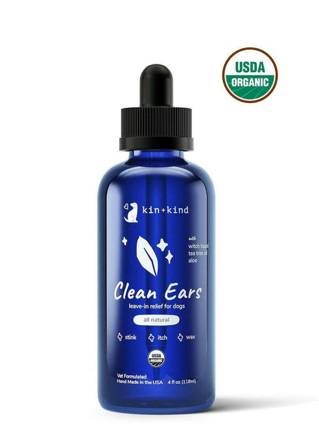 kin+kind Dog Ear Cleanser - 4oz