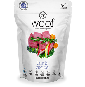 The New Zealand Natural Pet Food Co WOOF Freeze Dried Raw Dog Food