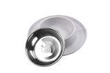 Messy Mutts Silicone Feeder with Stainless Bowl Medium