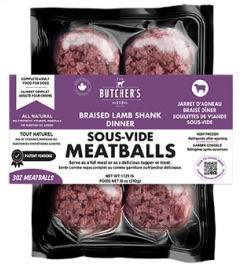 The Butcher's Pup Sous-Vide Meatballs for Dogs