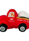 Red Truck with Snowball
