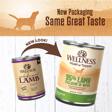 Wellness 95% Lamb Grain Free 13.2 oz CAN