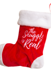 Hide & Squeak Stocking with Rubber Spikey Ball