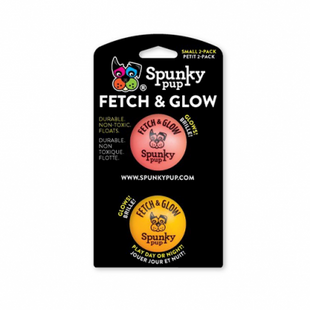 Spunky Pup Squeak & Glow Dog Toys
