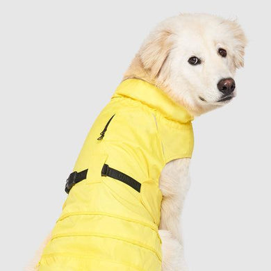 Canada Pooch Grow With Me Raincoat YELLOW
