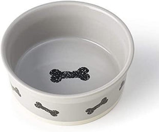 Petrageous Classy Bones Bowl Grey