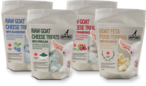 Happy Days Raw Goat Milk Cheese Treats
