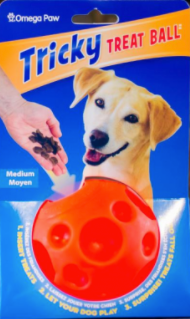 Omega Paw Tricky Treat Ball