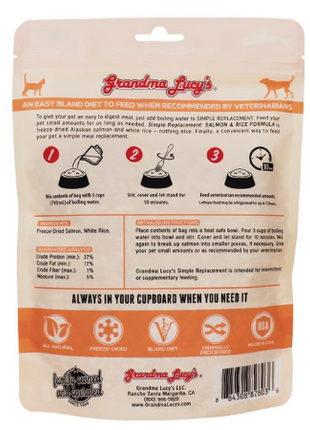 Grandma Lucy’s Simple Replacement SALMON