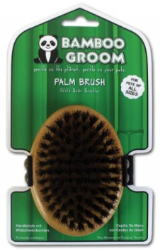 Bamboo Groom Palm Brush