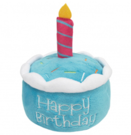 FFD Plush Birthday Cake Blue
