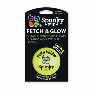 Spunky Pup Squeak & Glow Dog Toys