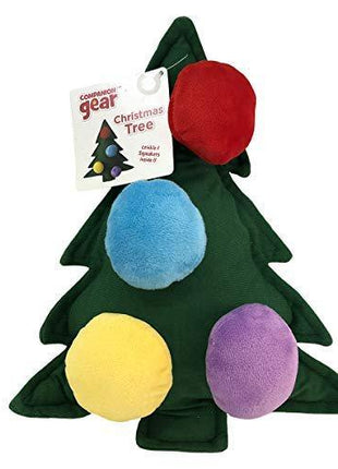 Companion Gear Christmas Tree with Removable Ornaments Dog Toy
