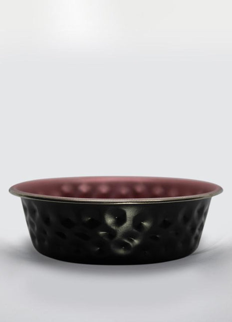 Baxter & Bella Hammered Dog Bowl