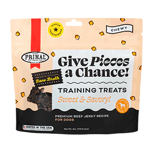 Primal Give Pieces a Chance! Dog Training Treats