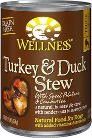 Wellness Turkey & Duck Stew 12.5 oz CAN